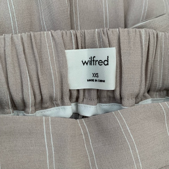 Wilfred Faun Pinstripe Wide-Leg Pant - Picture 5 of 9